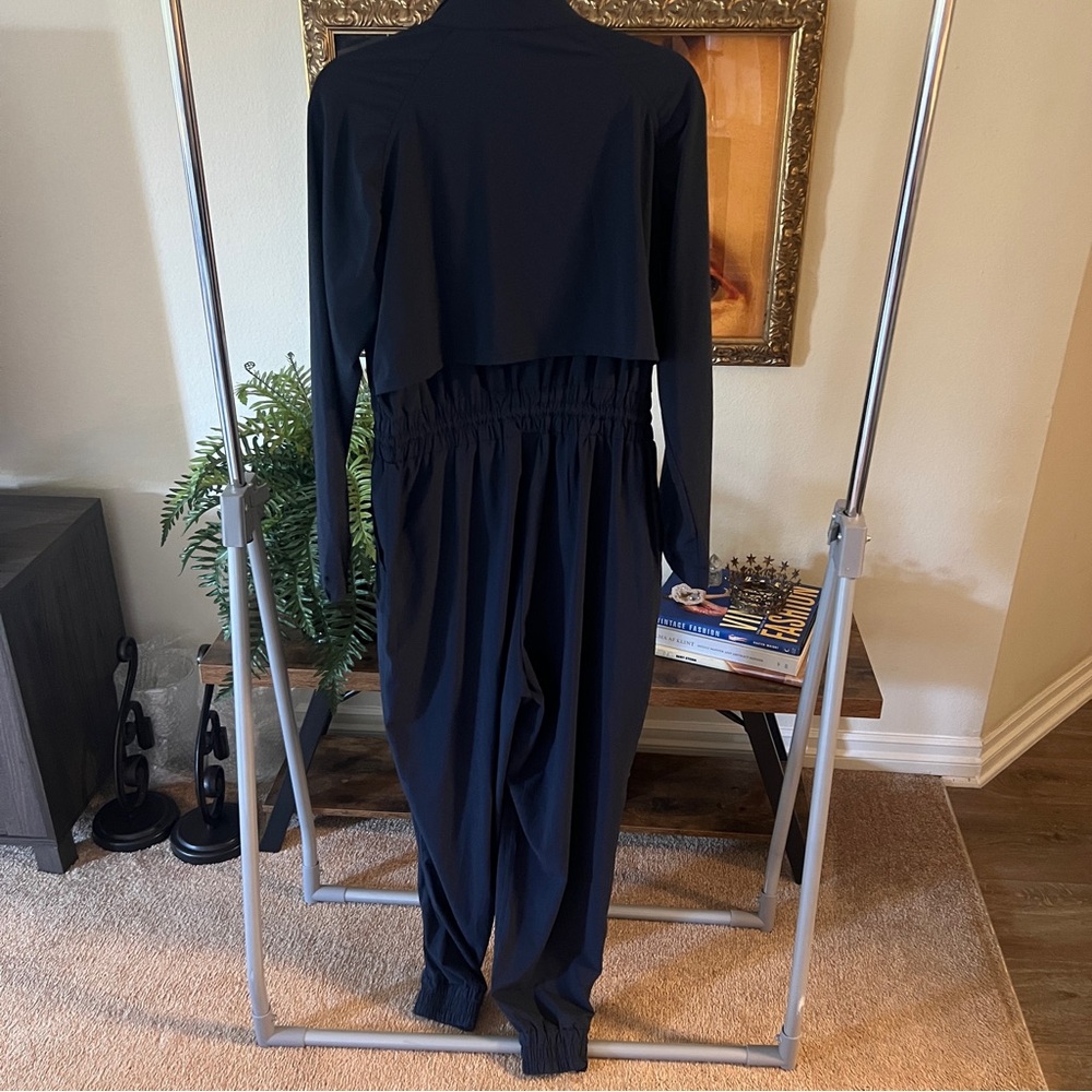 Goop x Puma Women's Windbreaker Jumpsuit in Dark Sapphire - Picture 12 of 12